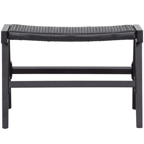 Tuinhocker Puk Aluminium Zwart - Afbeelding 5