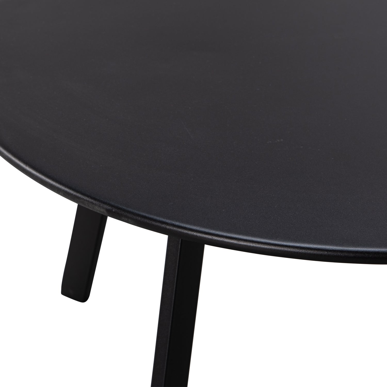 Tuin Bijzettafel Fer Ø70cm - Zwart - Afbeelding 4
