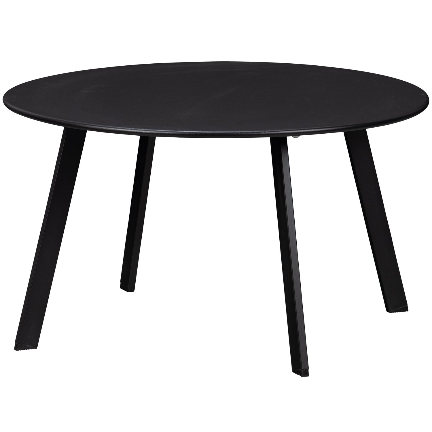 Tuin Bijzettafel Fer Ø70cm - Zwart