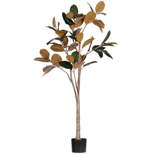 Rubber kunstplant groen 170cm