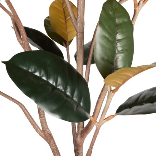 Rubber kunstplant groen 170cm - Afbeelding 5