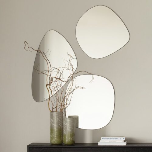 Philou spiegel zwart 80x85cm - Afbeelding 3