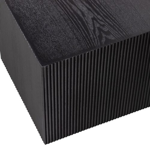 Vierkante Bijzettafel Sanne Set van 2 stuks  zwart - Afbeelding 7