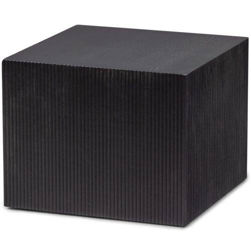 Vierkante Bijzettafel Sanne Set van 2 stuks  zwart - Afbeelding 5
