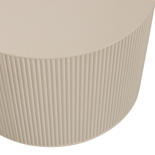 Ronde Bijzettafel Sanne 60cm  Antique Beige - Afbeelding 3