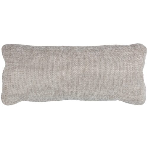 Bean kussen grove melange stof naturel