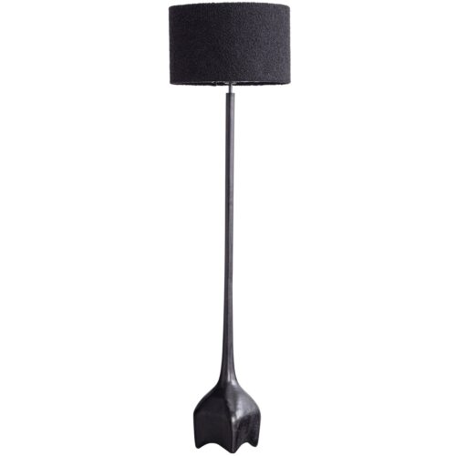 Vloerlamp Foss 129cm kleur Antique Zwart (excl. kap) - Afbeelding 5