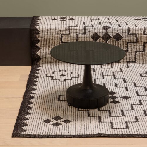 Ronde Bijzettafel Soya 60cm  Zwart - Afbeelding 2