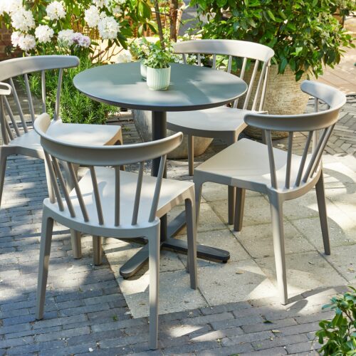 Tuin / Eetkamerstoel Bliss - Taupe - Afbeelding 8