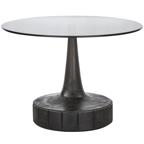 Ronde Bijzettafel Soya 60cm  Zwart