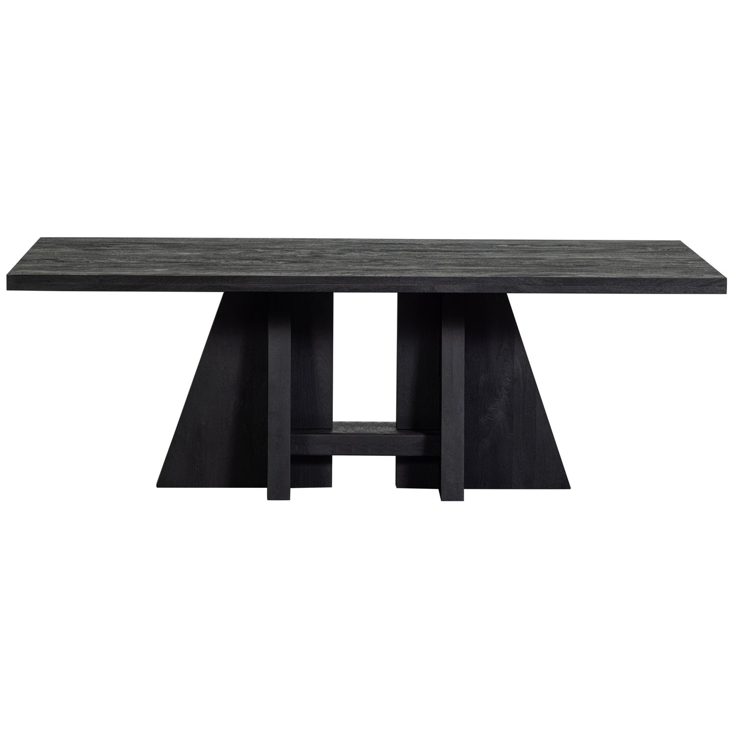 Eettafel Kean Mangohout 2200x100 cm - Zwart - Afbeelding 3