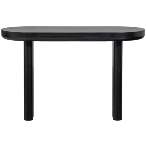 Bureau/Sidetable Mael Met 1 lade, 120 x 50cm kleur Zwart - Afbeelding 4