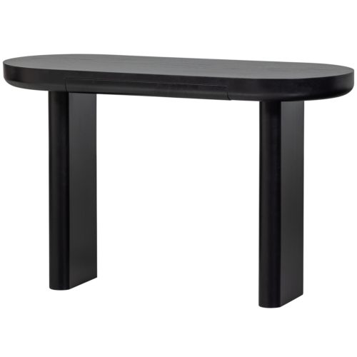 Bureau/Sidetable Mael Met 1 lade, 120 x 50cm kleur Zwart