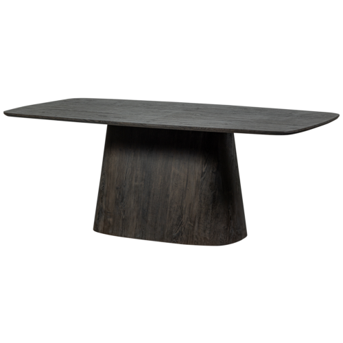 Eettafel Leah MDF 200 x 105cm - Bruin