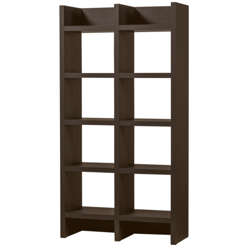 Wandkast Timo MDF 195x100cm - Donkerbruin