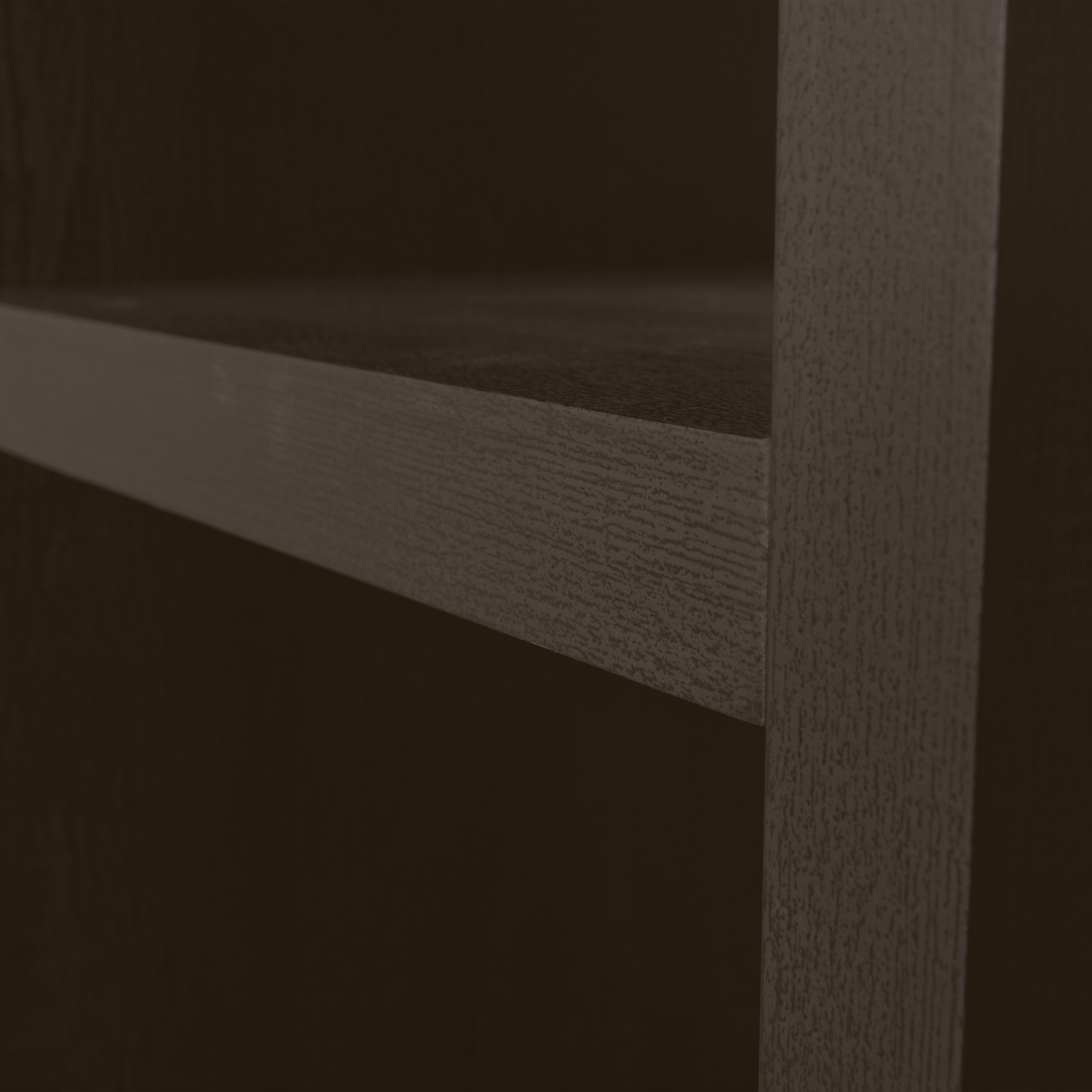 Open Wandkast Timo MDF 195x100x40 cm - Donkerbruin - Afbeelding 6