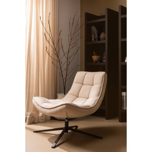 Draaifauteuil Maudi - Naturel - Afbeelding 9