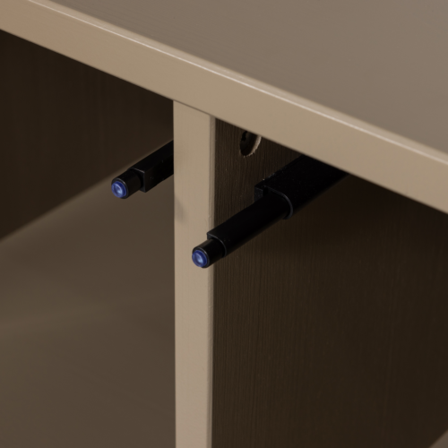 Opbergbank Turner 80 cm - Mud - Afbeelding 6