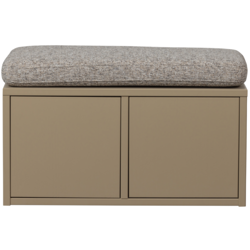 Opbergbank Turner Met kussen, 80cm, kleur Mud - Afbeelding 4