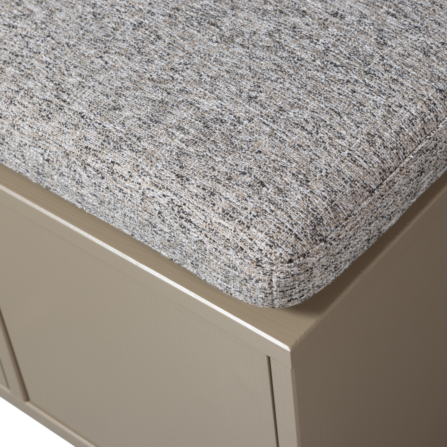 Opbergbank Turner Met kussen, 80cm, kleur Mud - Afbeelding 6