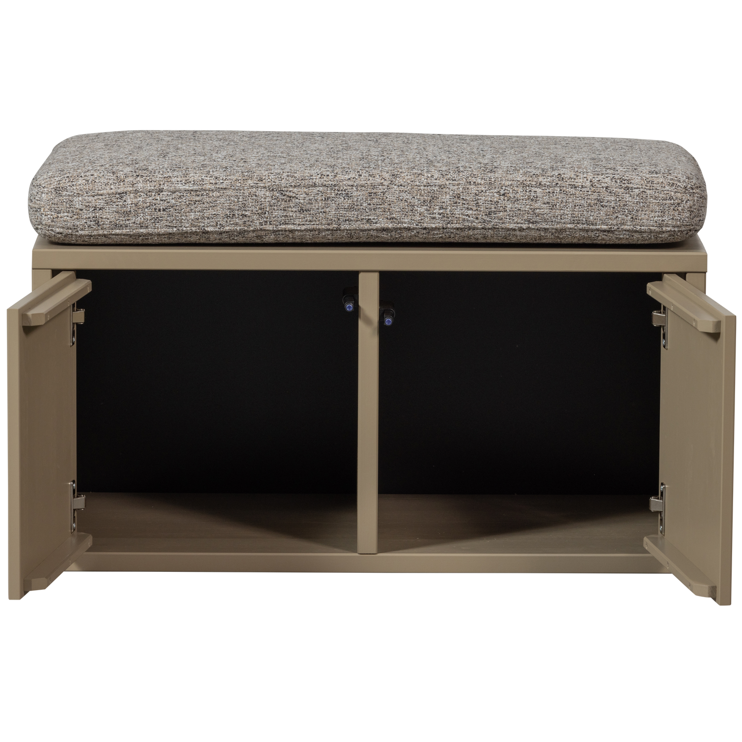 Opbergbank Turner Met kussen, 80cm, kleur Mud - Afbeelding 5