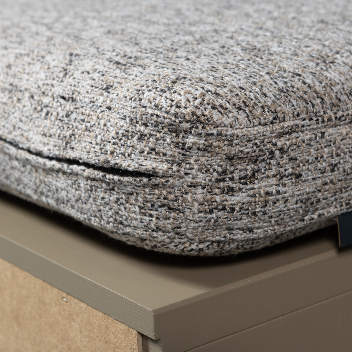 Opbergbank Turner Met kussen, 80cm, kleur Mud - Afbeelding 7