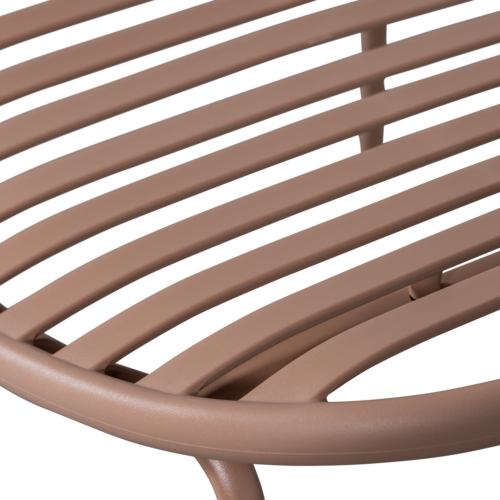 Tuin Fauteuil Bruce met hocker - zalm roze - Afbeelding 18