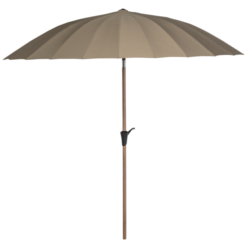 Monica parasol zand/groen Ø280cm - Afbeelding 4