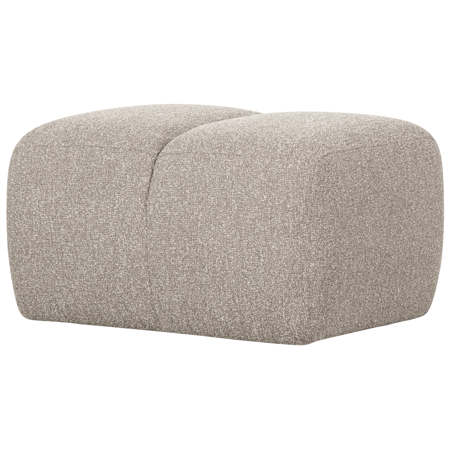 Poef Mojo 45x84x64cm Bouclé Beige