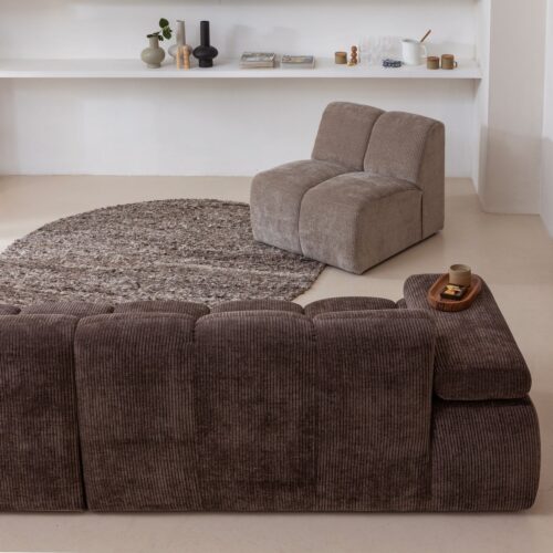 Yuki serveerplank ovaal acacia hout naturel - Afbeelding 2