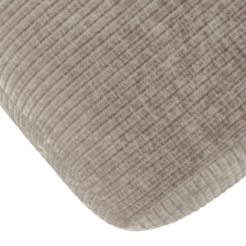Eetkamerbank Mojo Zonder Rugleuning Geweven Rib 164cm Zand - Afbeelding 4