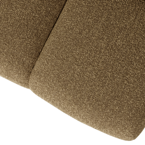 Eetkamerbank Mojo Zonder Rugleuning Bouclé 164cm GeelBruin - Afbeelding 4