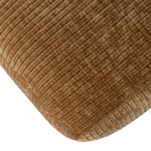 Eetkamerbank Mojo Zonder Rugleuning Geweven Rib 164cm Honinggeel - Afbeelding 6