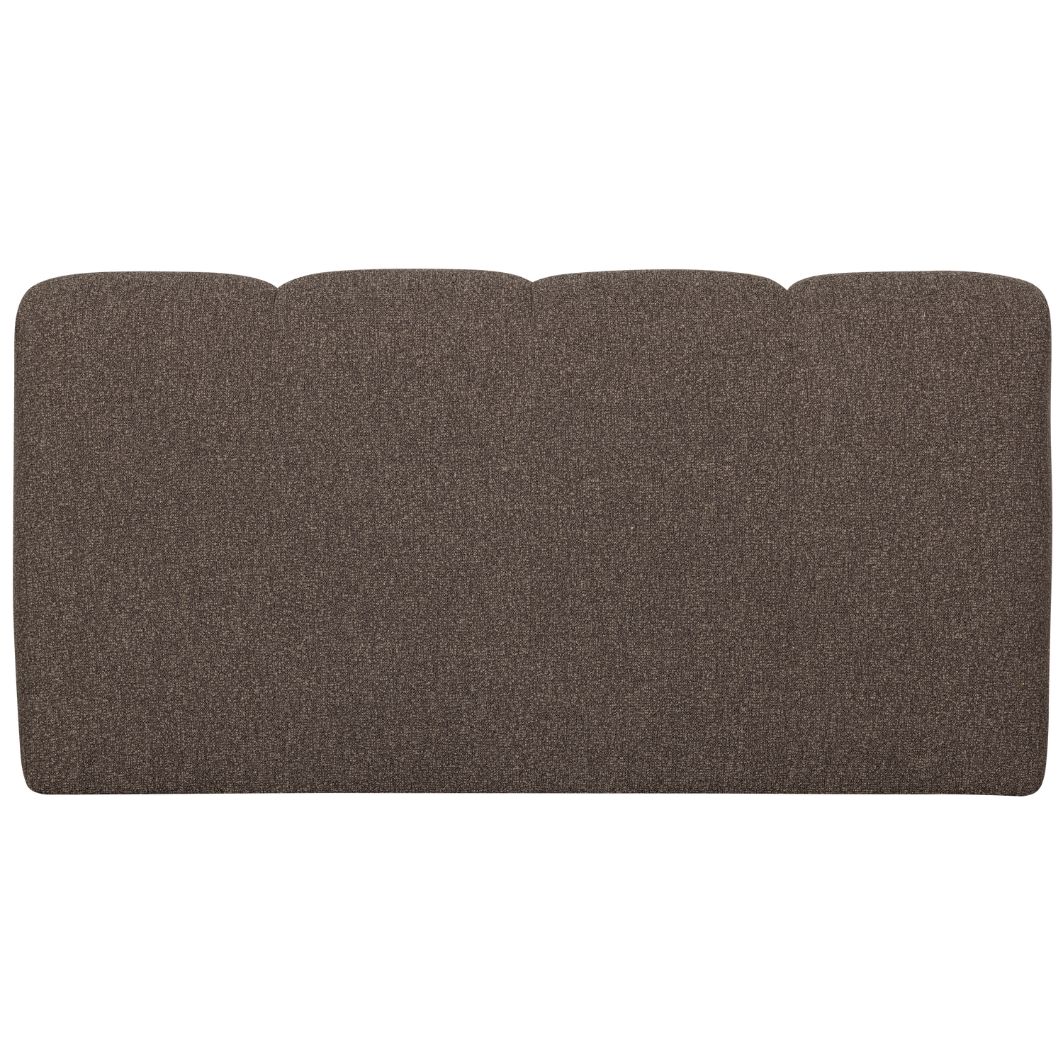 Eetkamerbank Mojo Met Rugleuning Bouclé 164cm Bruin - Afbeelding 4