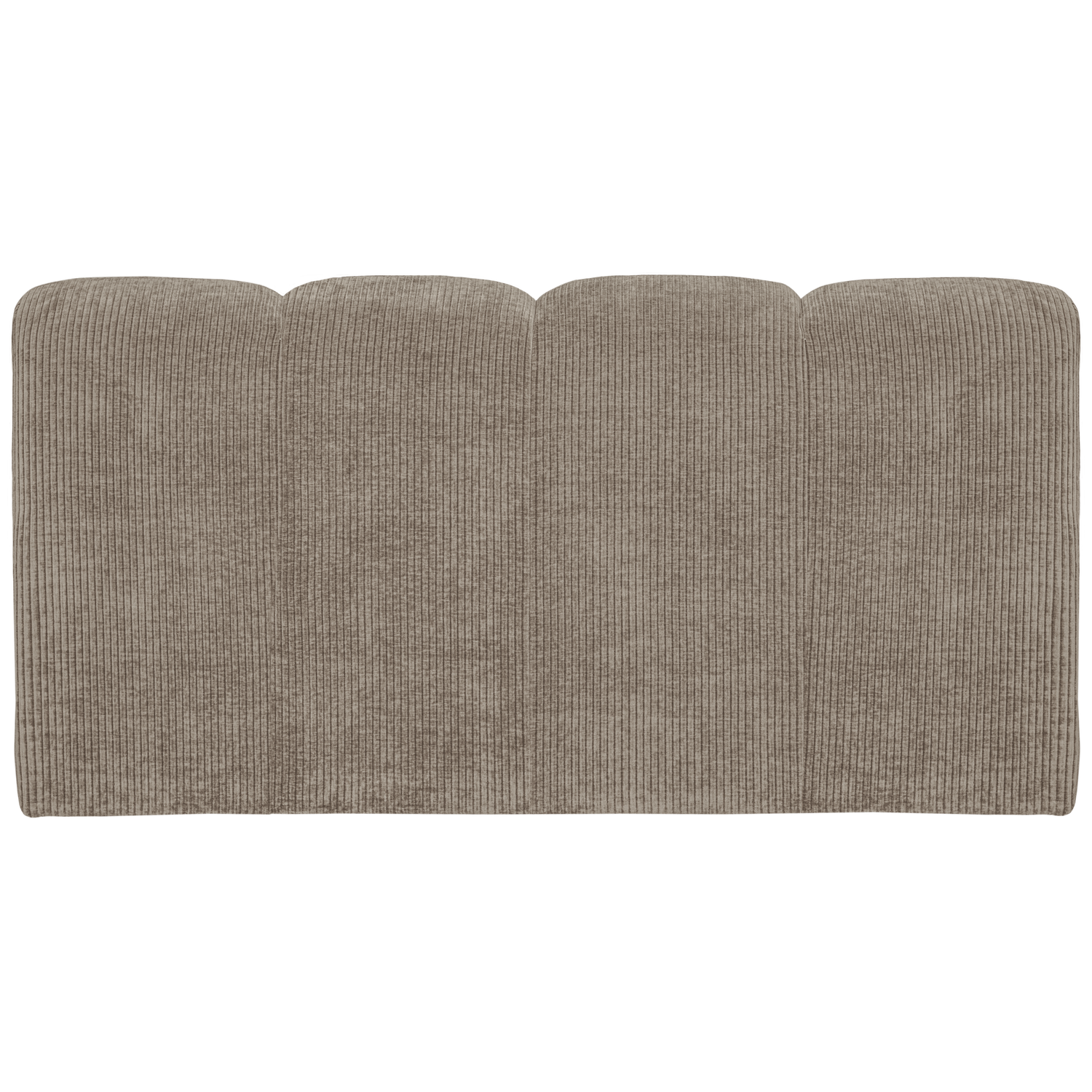 Eetkamerbank Mojo Geweven Rib, 164cm, kleur Donker Zand - Afbeelding 5