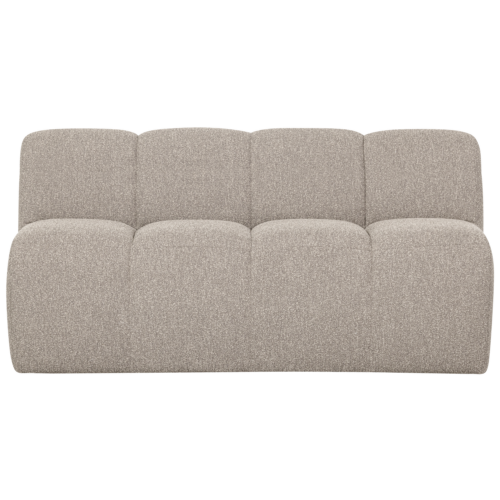 Eetkamerbank Mojo Met Rugleuning Bouclé 164cm Beige - Afbeelding 2