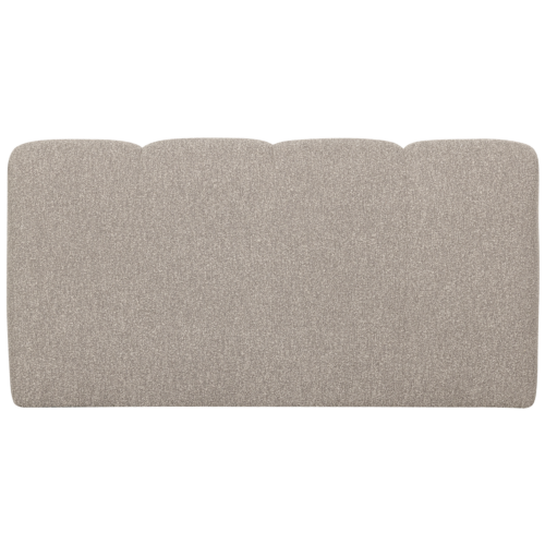 Eetkamerbank Mojo Met Rugleuning Bouclé 164cm Beige - Afbeelding 3