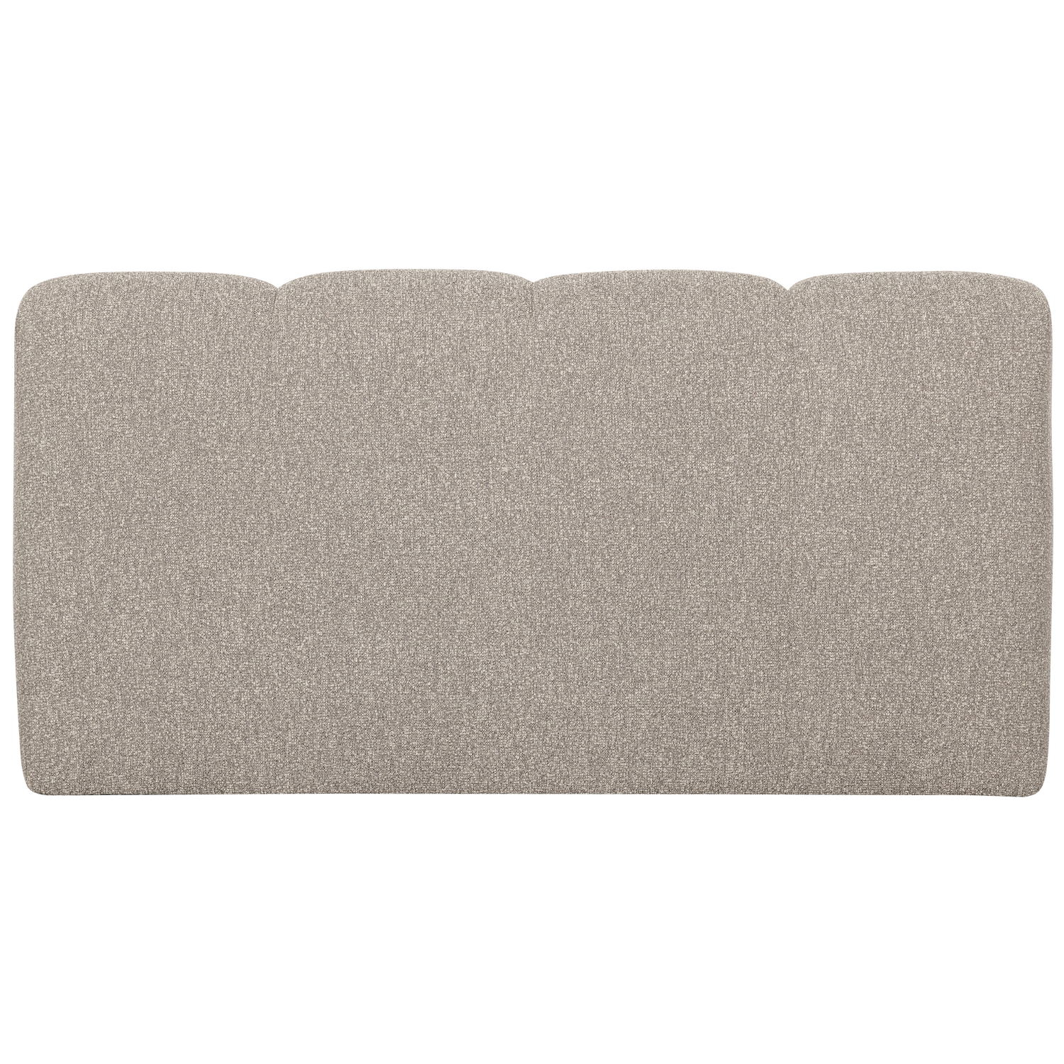Eetkamerbank Mojo Met Rugleuning Bouclé 164cm Beige - Afbeelding 3