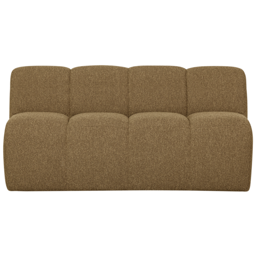 Eetkamerbank Mojo Met Rugleuning Bouclé 164cm Geelbruin - Afbeelding 2