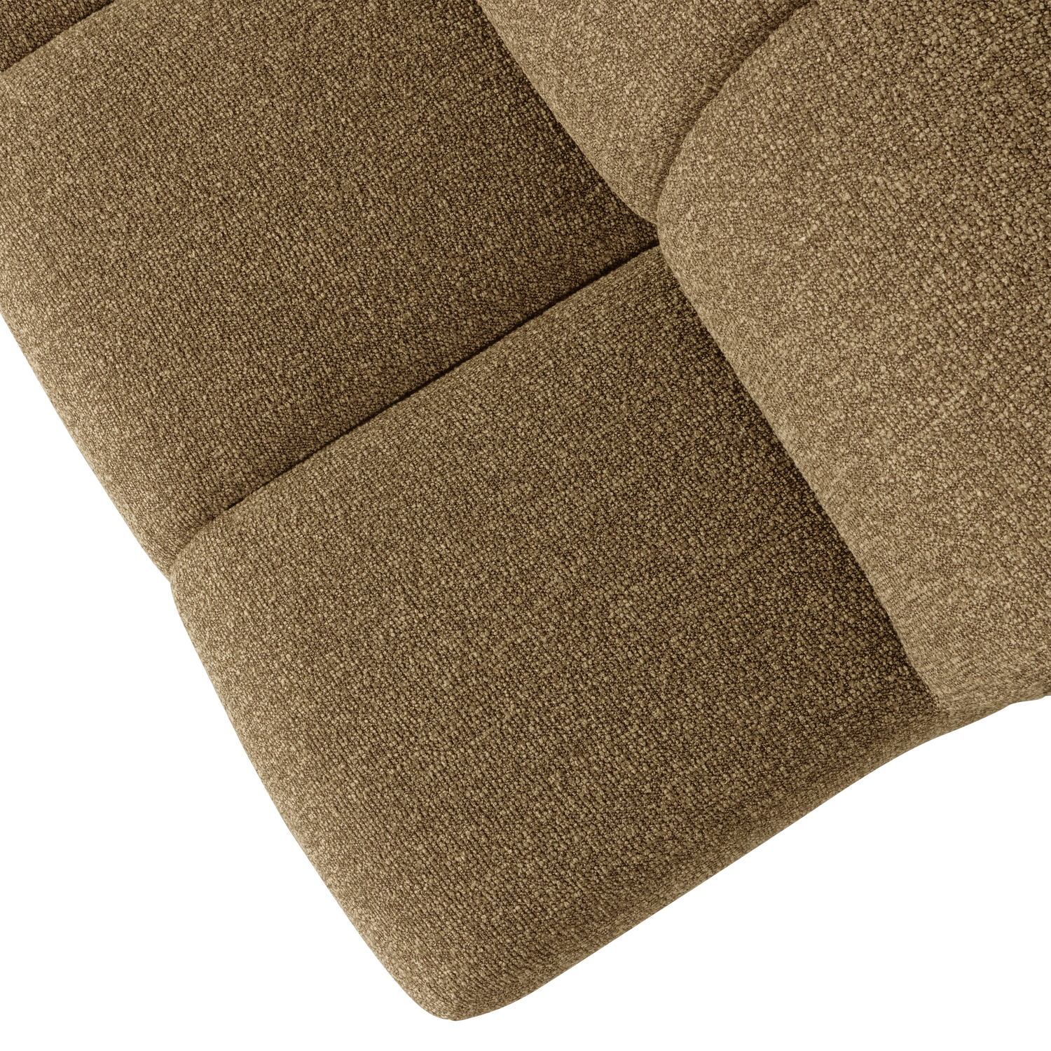 Eetkamerbank Mojo Met Rugleuning Bouclé 164cm Geelbruin - Afbeelding 5