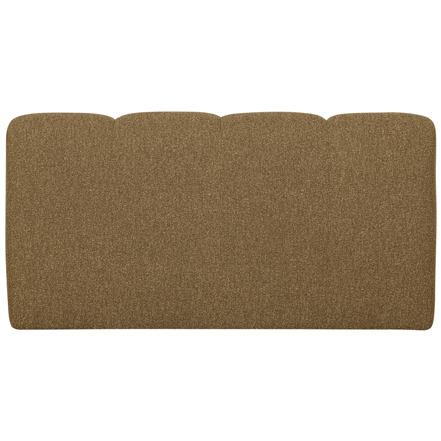 Eetkamerbank Mojo Met Rugleuning Bouclé 164cm Geelbruin - Afbeelding 3