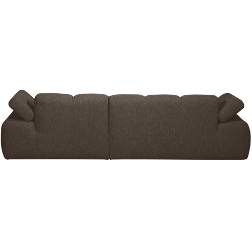 Mojo Loungebank rechts bouclé bruin melange - Afbeelding 5