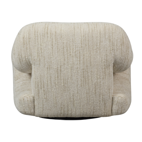 Draaifauteuil Folke Chenille - Naturel - Afbeelding 6