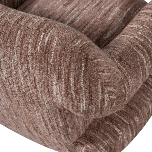 Draaifauteuil Folke Chenille - Oud Roze - Afbeelding 7