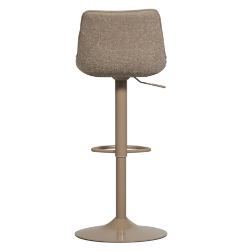 Verstelbare Barkruk Marten Geweven stof -  Zand (zithoogte 65-88cm) - Afbeelding 6