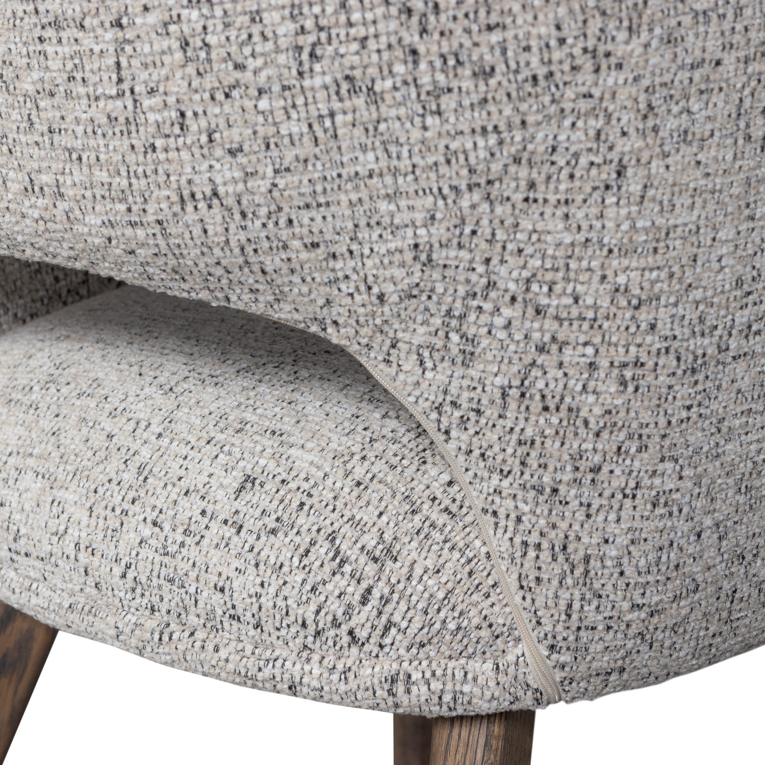 Eetkamerstoel Murat Bruin onderstel - Naturel/Bruin - Afbeelding 7