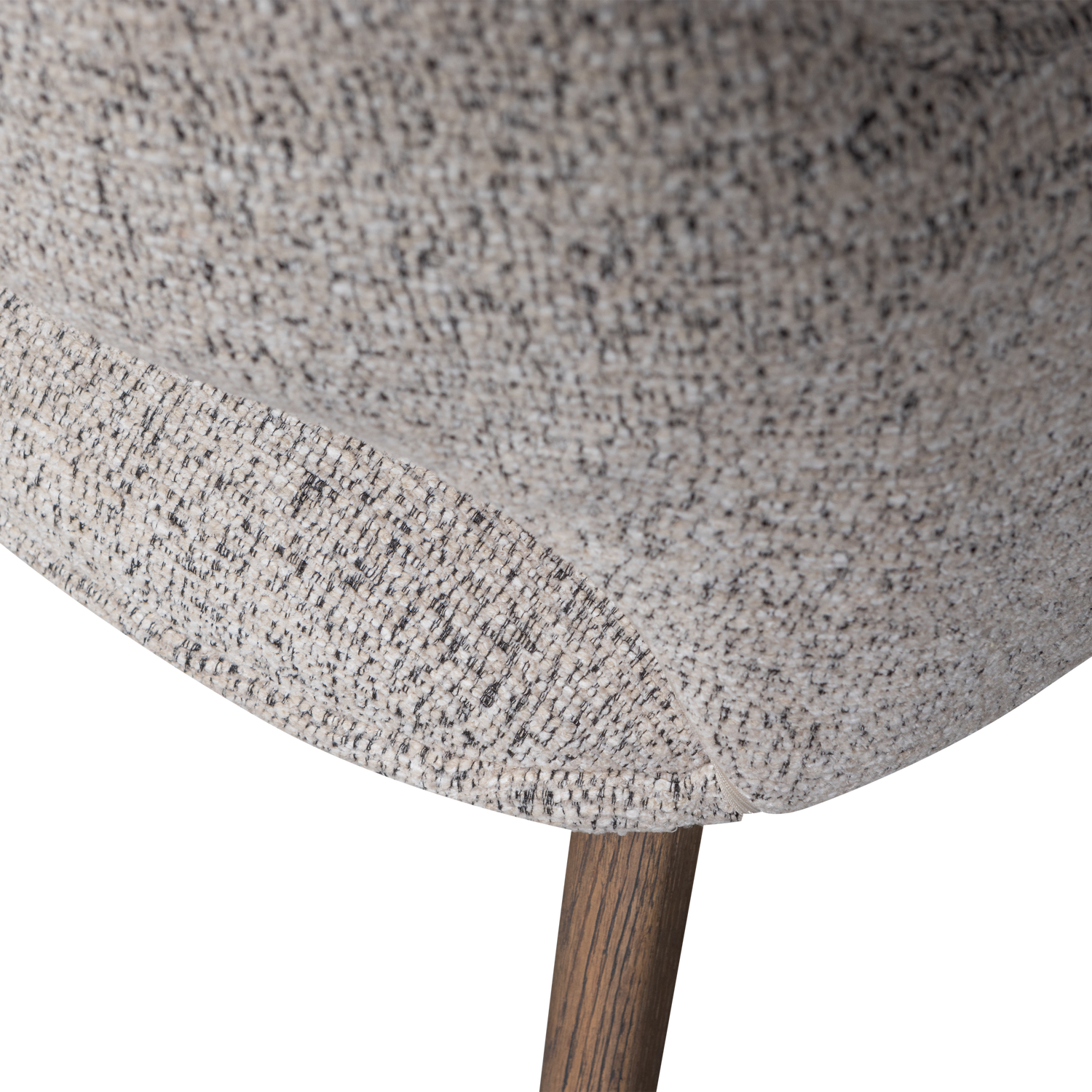 Eetkamerstoel Murat Bruin onderstel - Naturel/Bruin - Afbeelding 8