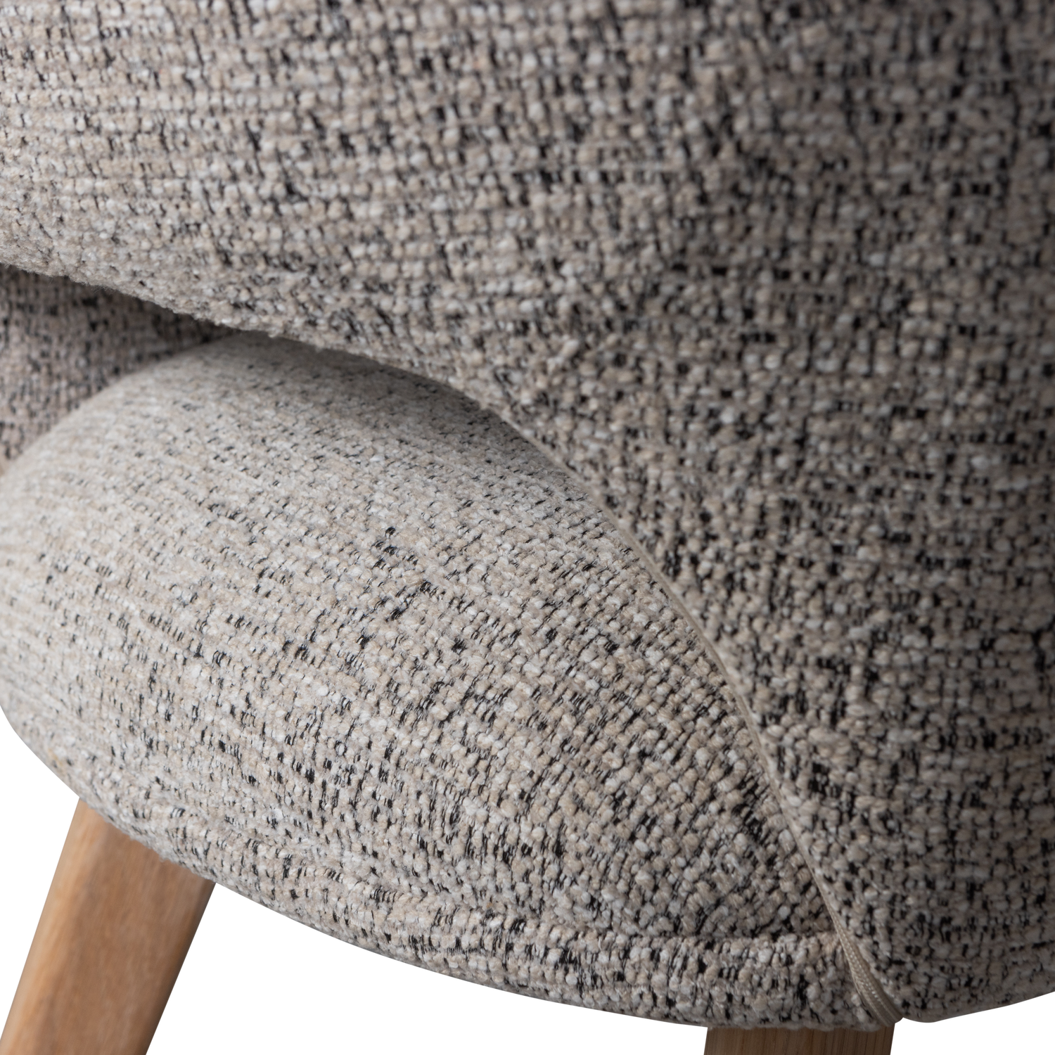 Eetkamerstoel Murat Naturel onderstel - Naturel/Bruin - Afbeelding 7