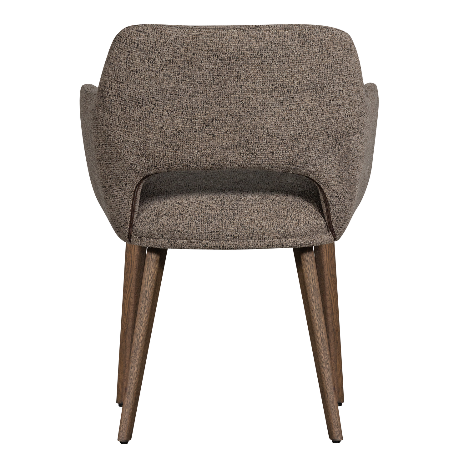 Eetkamerstoel Murat Bruin onderstel - Taupe/Bruin - Afbeelding 5