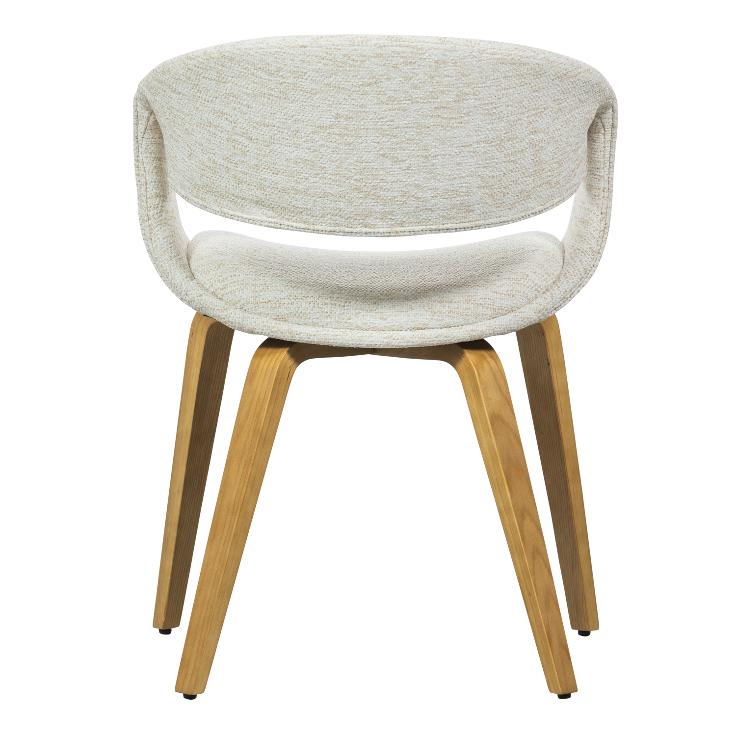 Eetkamerstoel Yossi Naturel houten onderstel - Naturel - Afbeelding 5